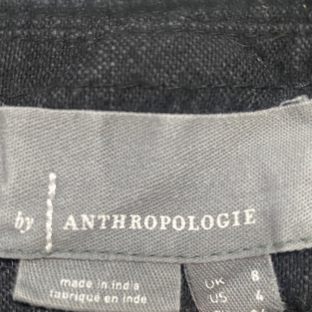 Anthropologie Black Backless Dress Size S - Picture 13 of 15